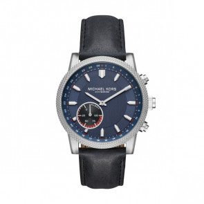 Bracelet de montre MKT4024 Cuir Bleu 22mm