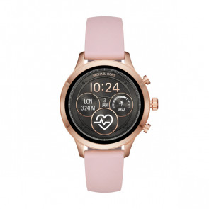 Bracelet de montre MKT5048 Silicone Rose 18mm