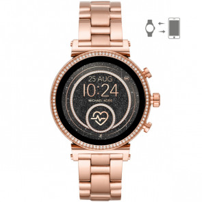 Bracelet de montre Michael Kors MKT5063 Acier Rosé 18mm