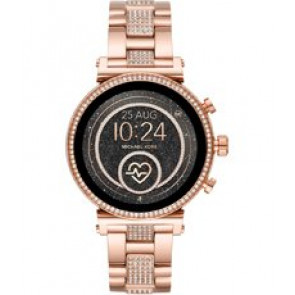 Bracelet de montre Michael Kors MKT5066 Acier inoxydable Rosé 18mm