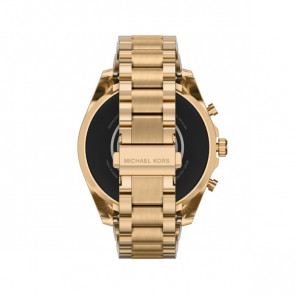 Bracelet de montre Montre intelligente Michael Kors MKT5138 Acier Plaqué or 22mm