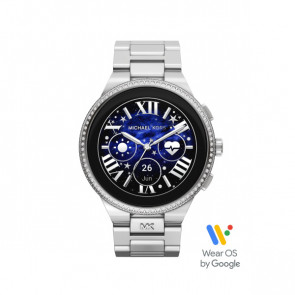 Bracelet de montre Montre intelligente Michael Kors MKT5143 Acier inoxydable Acier