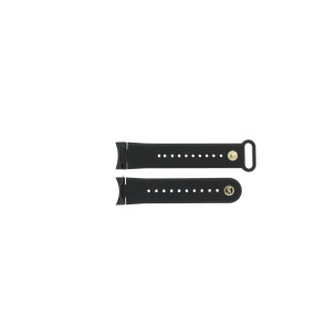 Bracelet de montre Montre intelligente Michael Kors MKT5151 Caoutchouc Noir 22mm