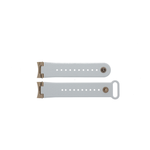 Bracelet de montre Montre intelligente Michael Kors MKT5153 Caoutchouc Blanc 22mm