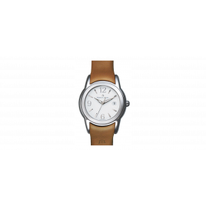 Bracelet de montre Maurice Lacroix SH1018-SS001-120-1 Cuir Brun 21mm