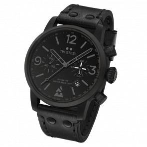 Bracelet de montre TW Steel MS99 Cuir Noir