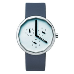 Bracelet de montre Seiko NY0P051Y.VD76-0010 Cuir Noir