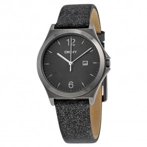 Bracelet de montre DKNY NY2373 Cuir Noir