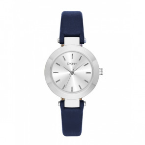 Bracelet de montre DKNY NY2412 Cuir Bleu