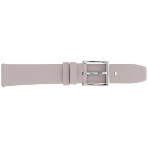 DKNY bracelet de montre NY2435 Pink Cuir Rose 18mm + coutures défaut
