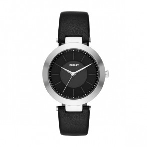 Bracelet de montre DKNY NY2465 Cuir Noir 9mm
