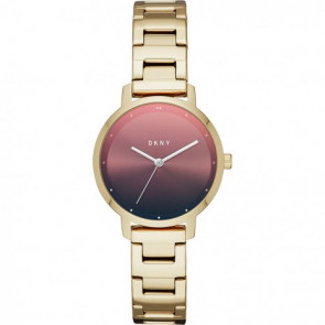 Bracelet de montre DKNY NY2737 Acier Plaqué or 14mm