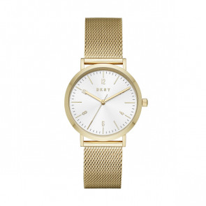Bracelet de montre DKNY NY2742 Acier Plaqué or 18mm