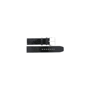 Bracelet de montre DKNY NY4503 / NY4706 Cuir Noir 20mm
