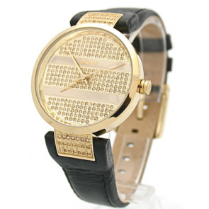 Bracelet de montre DKNY NY4977 Cuir Noir