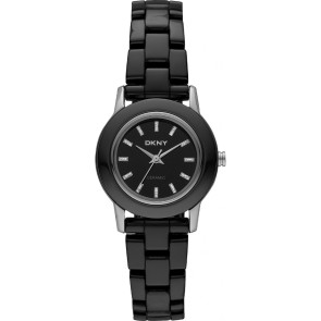 Bracelet de montre DKNY NY8296 Céramique Noir 28mm