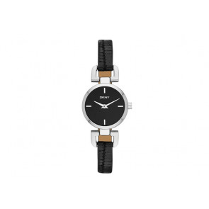 Bracelet de montre DKNY NY8878 Cuir Noir 14mm