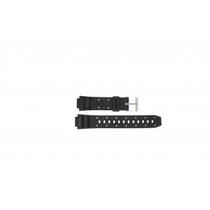Bracelet de montre Universel P129 Plastique Noir 14mm