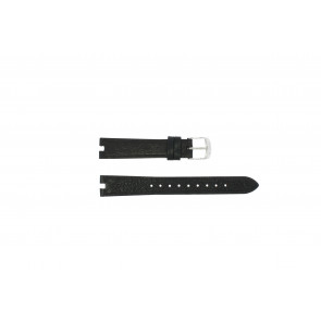 Timex bracelet de montre P2P544 Cuir Noir 16mm + coutures noires