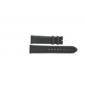 Bracelet de montre Universel P354R.01.20 Cuir Noir 20mm