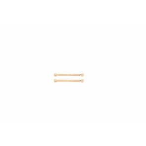 Michael Kors Des vis de fixation MK3192 / 11xxxx - 19mm - ∅ 2mm - 2 pièces