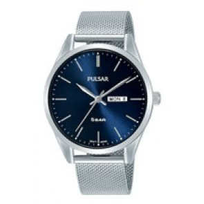 Bracelet de montre Pulsar VJ33-X029.PJ6121X1 Milanais Acier 18mm