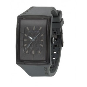 Bracelet de montre Police PL.13077MPGYB/02 Plastique Gris 32mm