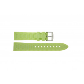 Bracelet de montre Condor PU106-11 Plastique Vert 20mm