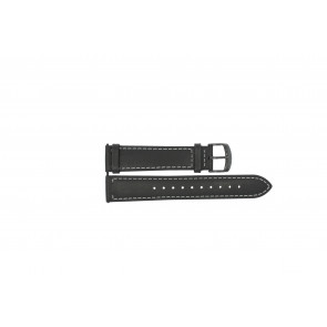 Bracelet de montre Timex PW2P95900 Cuir Noir 20mm