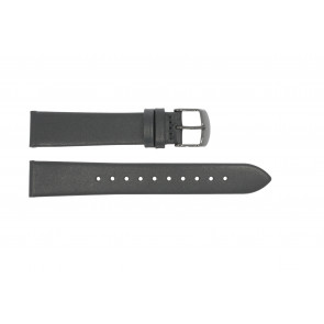 Bracelet de montre Timex PW2R95100 Cuir Noir 18mm