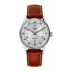 Bracelet de montre Tag Heuer WS2112 / BC0795 Cuir Brun 18mm