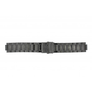 Bracelet de montre Q&Q QQ13ST-AC-ST Acier Gris anthracite 13mm