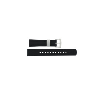 Bracelet de montre Seiko 6R35-00P0 / SPB147J1 / R03E011J0 Caoutchouc Noir 20mm
