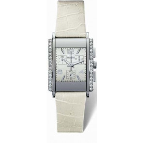 Bracelet de montre Rado R20670905 / 01.538.0670.3.190 Cuir Blanc