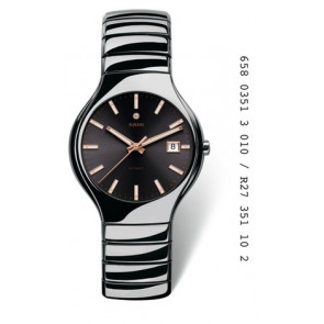 Bracelet de montre Rado R 27351102 ( 07.04671) Céramique Gris
