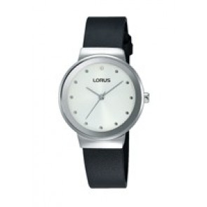 Bracelet de montre Lorus PC21-X099 Cuir Noir