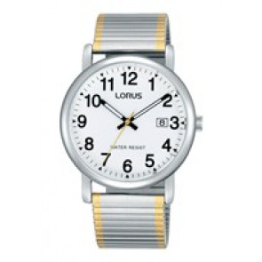 Lorus bracelet de montre RG861CX9 / VJ32 X246 / RHA063X Métal Bicolore 20mm