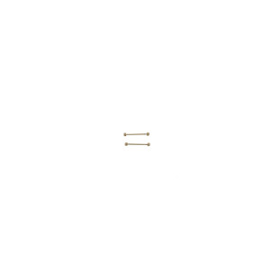 Universel Des broches de fixation (arrondi) T-BAR-SCBLR22 - 22mm - 2 pièces