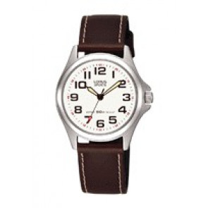 Bracelet de montre Lorus V501-X335 / RRS51LX9 / RH026X Cuir Brun 16mm