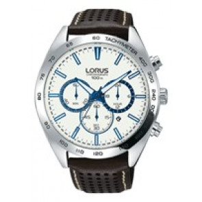 Bracelet de montre Lorus VD53-X265 / RT311GX9 / RHG095X Cuir Brun 20mm