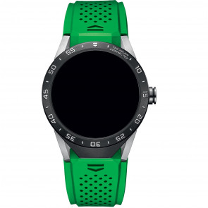 Bracelet de montre Tag Heuer SAR8A80/2 Caoutchouc Vert 22mm
