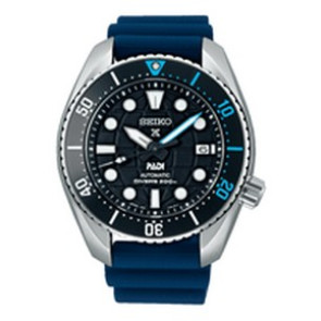 Bracelet de montre Seiko SBDC179 / 6R35-02C0 / Prospex / R028012J0 Caoutchouc Bleu 20mm