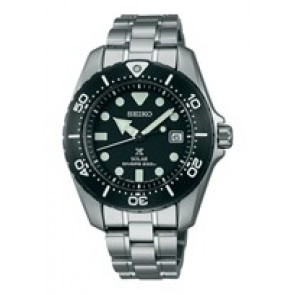 Bracelet de montre Seiko SBDN019 / V147-0AW0 Acier 18mm