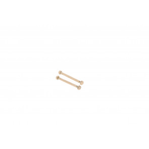 Michael Kors Des vis de fixation MK5774 / 74xxxx - 19mm - ∅ 1.9mm - 2 pièces
