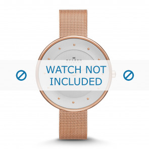 Skagen bracelet de montre SKW2142 / 237XXXX Métal Rosé 14mm