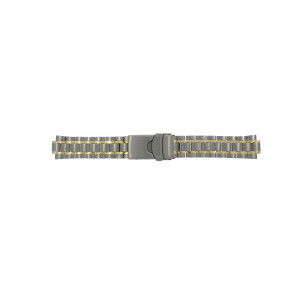 Seiko bracelet de montre 5M43-0C00 / SKJ084P1 / 4450LG  Titane Argent 20mm