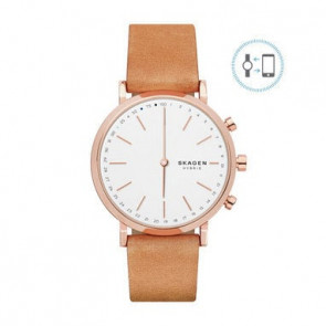 Bracelet de montre Skagen SKT1204 Cuir Cognac 20mm