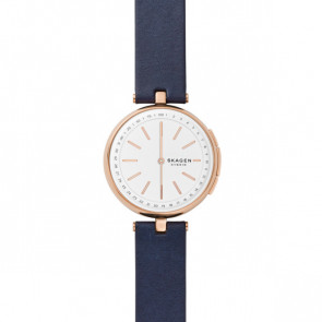 Bracelet de montre Skagen SKT1412 Cuir Bleu 4mm