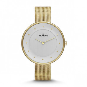 Skagen bracelet de montre SKW2141 / 237XXXX Métal Plaqué or 14mm