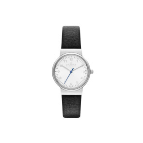 Bracelet de montre Skagen SKW2188 Cuir Noir 14mm
